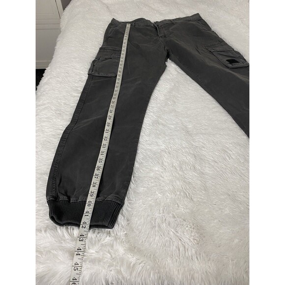 Ebossy Utility Pants Men Size 38 Gray Work Casual 90s 38x42 Pockets Carpenter - Picture 8 of 13